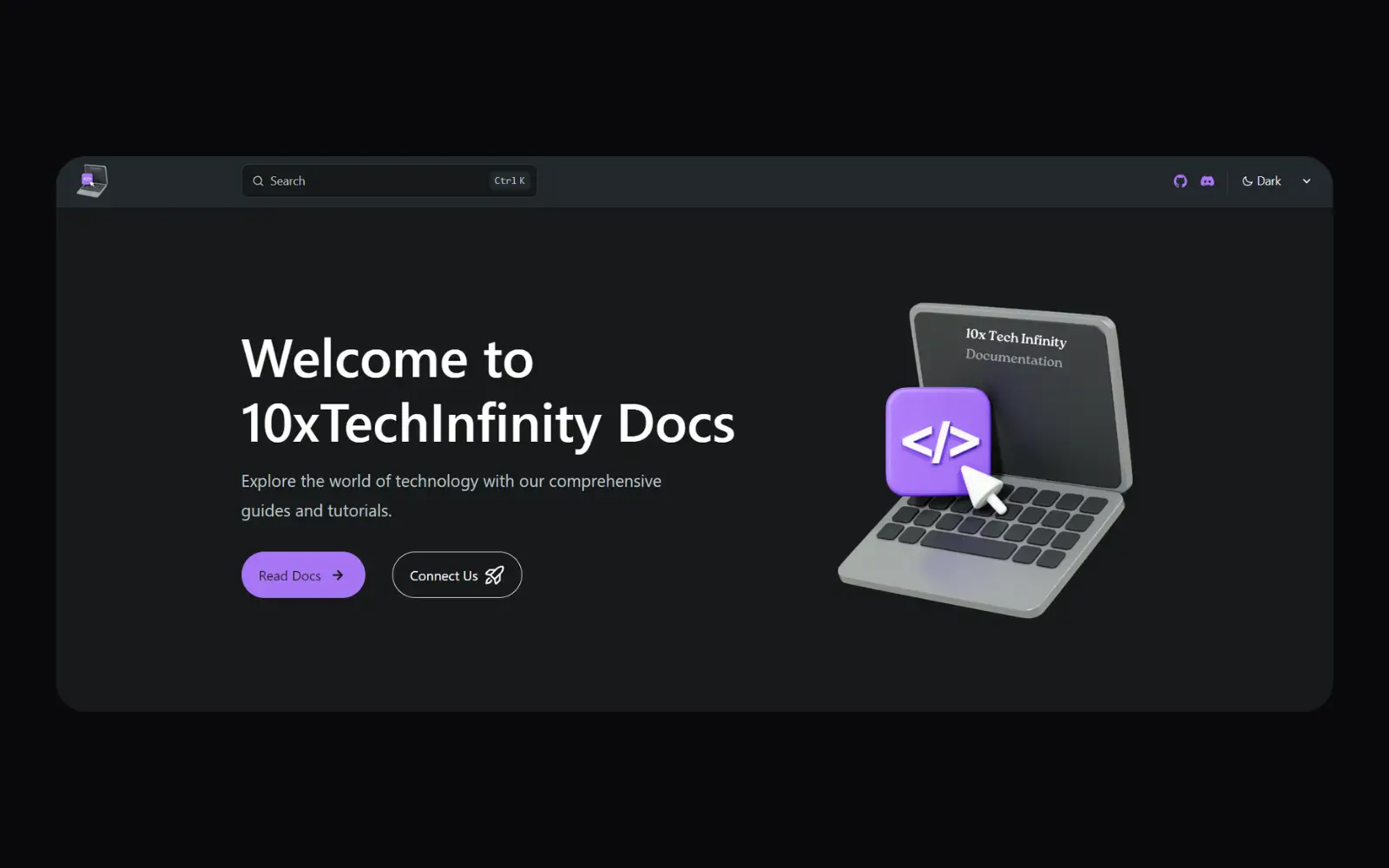 10xTech Infinity Documentation Website