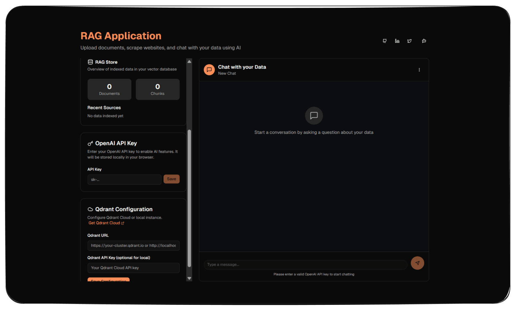 Free Forever RAG Application – Chat with Your Data
