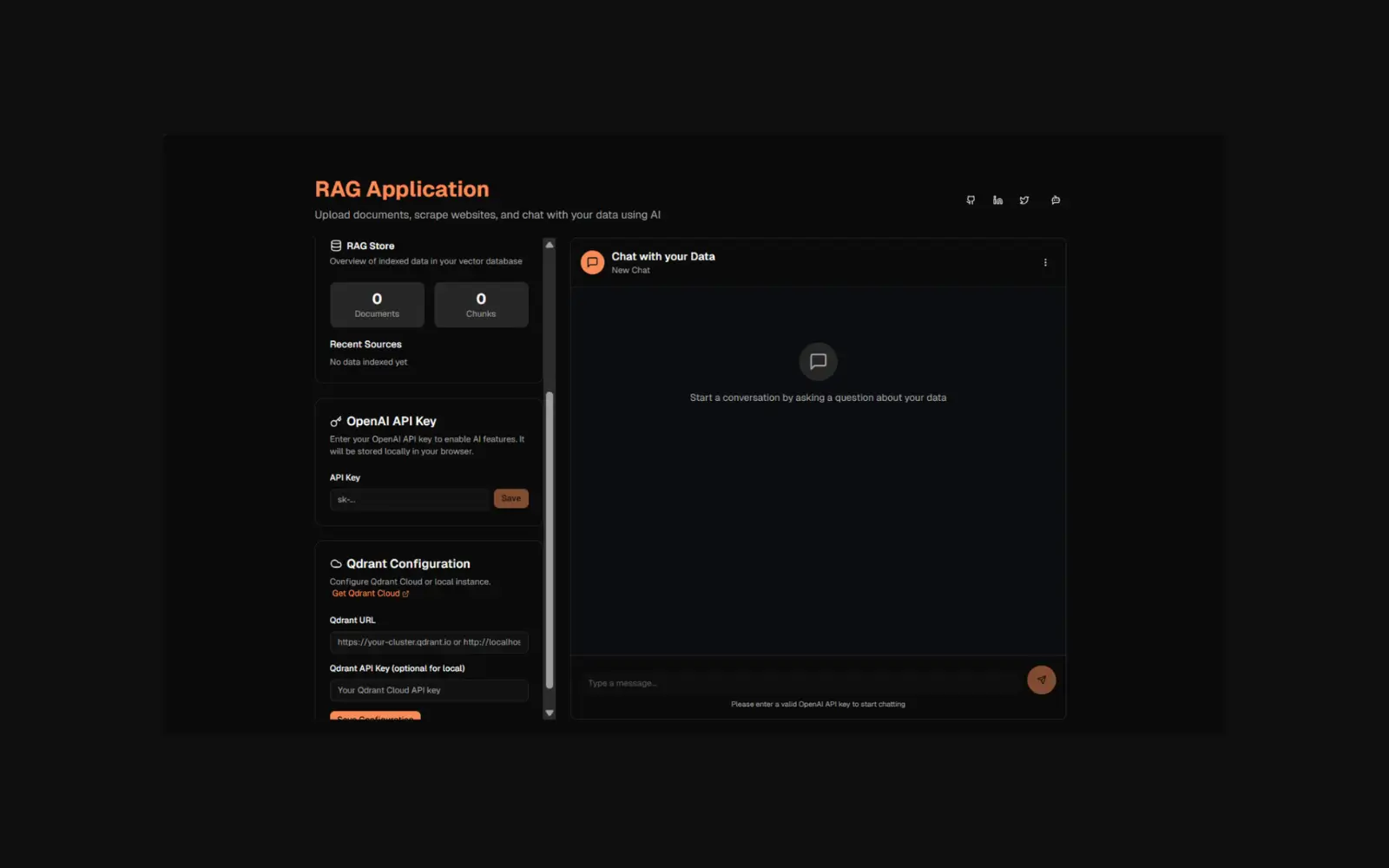 Free Forever RAG Application – Chat with Your Data